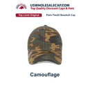 Top Level 4350 District Plain Brand New Baseball Cap with Flex fit Back S/M L/XL