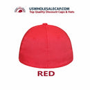 Top Level 4350 District Plain Brand New Baseball Cap with Flex fit Back S/M L/XL