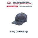 Top Level 4350 District Plain Brand New Baseball Cap with Flex fit Back S/M L/XL