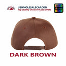 LOGA Solid Blank Plain Polyester Snapback Hat Plastic Snap Flat Visor High Crown