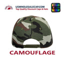 LOGA Solid Blank Plain Polyester Snapback Hat Plastic Snap Flat Visor High Crown