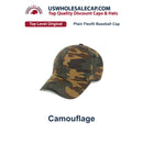 Top Level 4350 District Plain Brand New Baseball Cap with Flex fit Back S/M L/XL