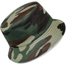 TOP LEVEL : B07 | Plain Unisex Lightweight Cotton Bucket Hat