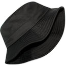 TOP LEVEL : B07 | Plain Unisex Lightweight Cotton Bucket Hat