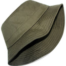TOP LEVEL : B07 | Plain Unisex Lightweight Cotton Bucket Hat