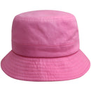 TOP LEVEL : B07 | Plain Unisex Lightweight Cotton Bucket Hat