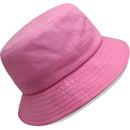 TOP LEVEL : B07 | Plain Unisex Lightweight Cotton Bucket Hat