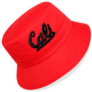 TOP LEVEL : CALIFORNIA | Unisex Lightweight Cotton CALI Letter Design Bucket Hat