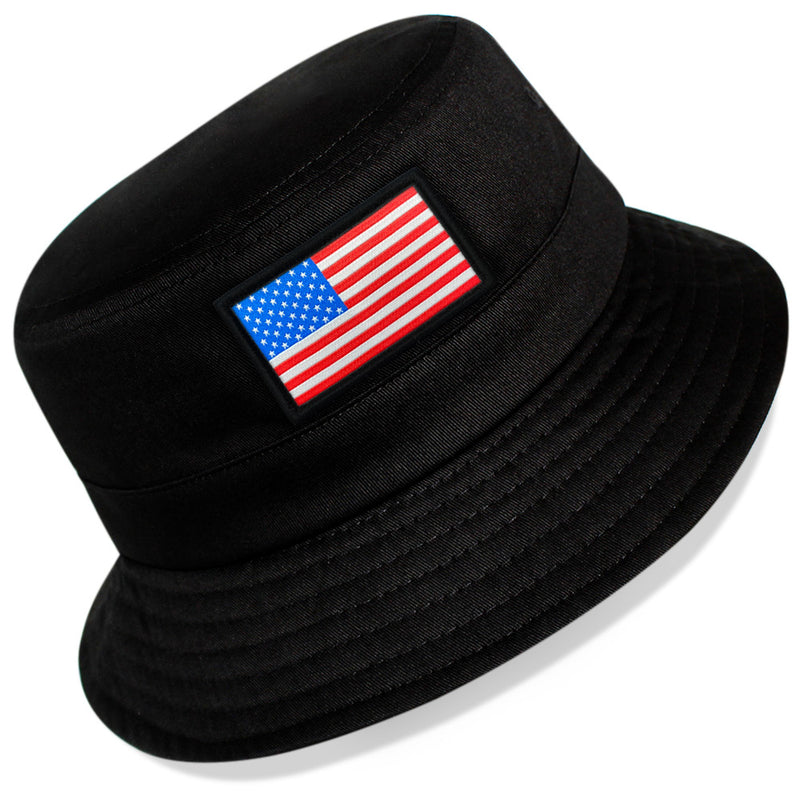 Usa flag shop bucket hat