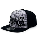 TOP LEVEL : SAVAGE | Tie-Dye Sublimation Design Snapback Cap