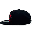 TOP LEVEL : SAVAGE | Red Patch Design Snapback Cap