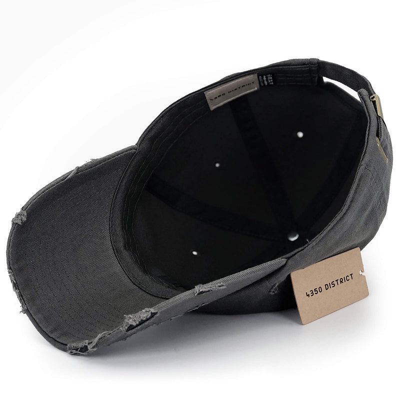 4350 DISTRICT : C1463V | Distressed Unisex Baseball Cap