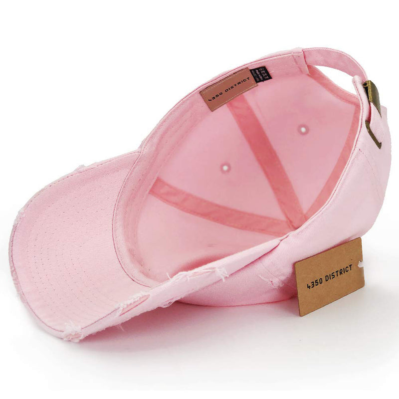 4350 DISTRICT : C1463V | Distressed Unisex Baseball Cap