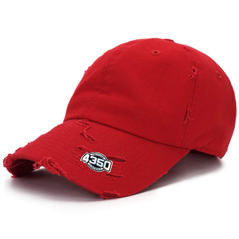 4350 DISTRICT : C1463V | Distressed Unisex Baseball Cap