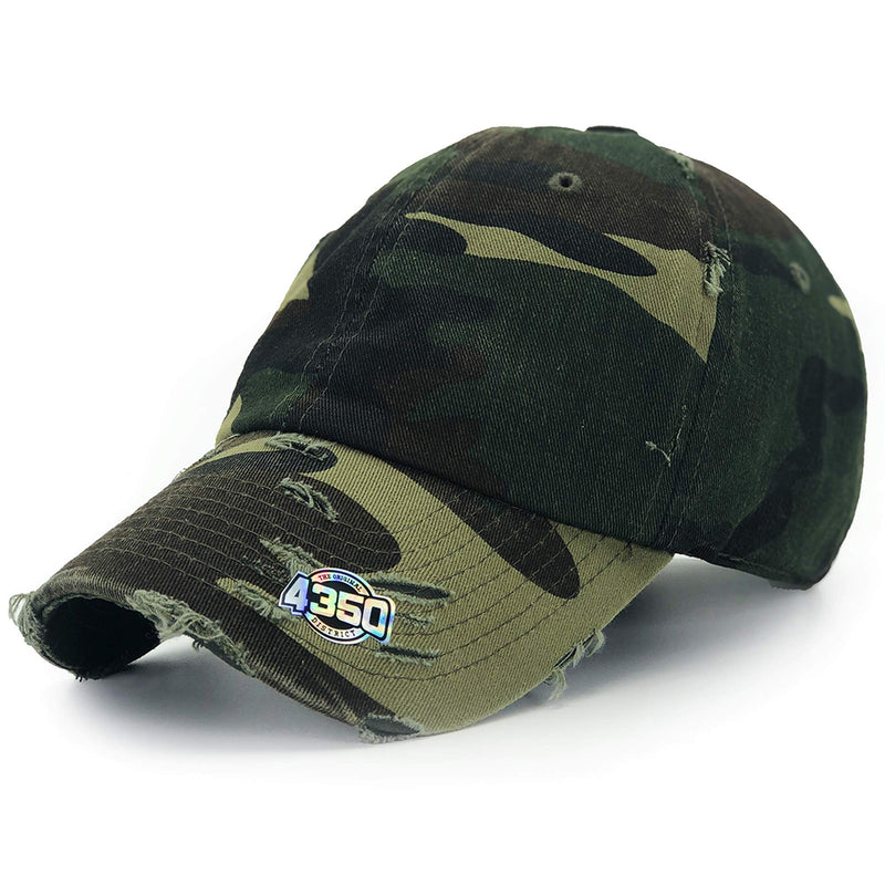 4350 DISTRICT : C1463V | Distressed Unisex Baseball Cap