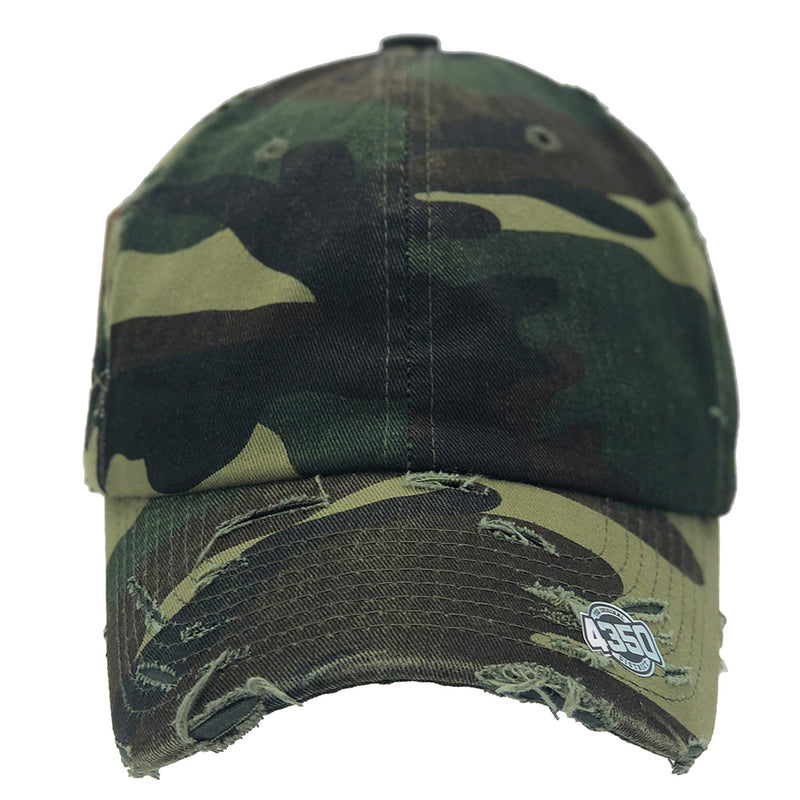 4350 DISTRICT : C1463V | Distressed Unisex Baseball Cap
