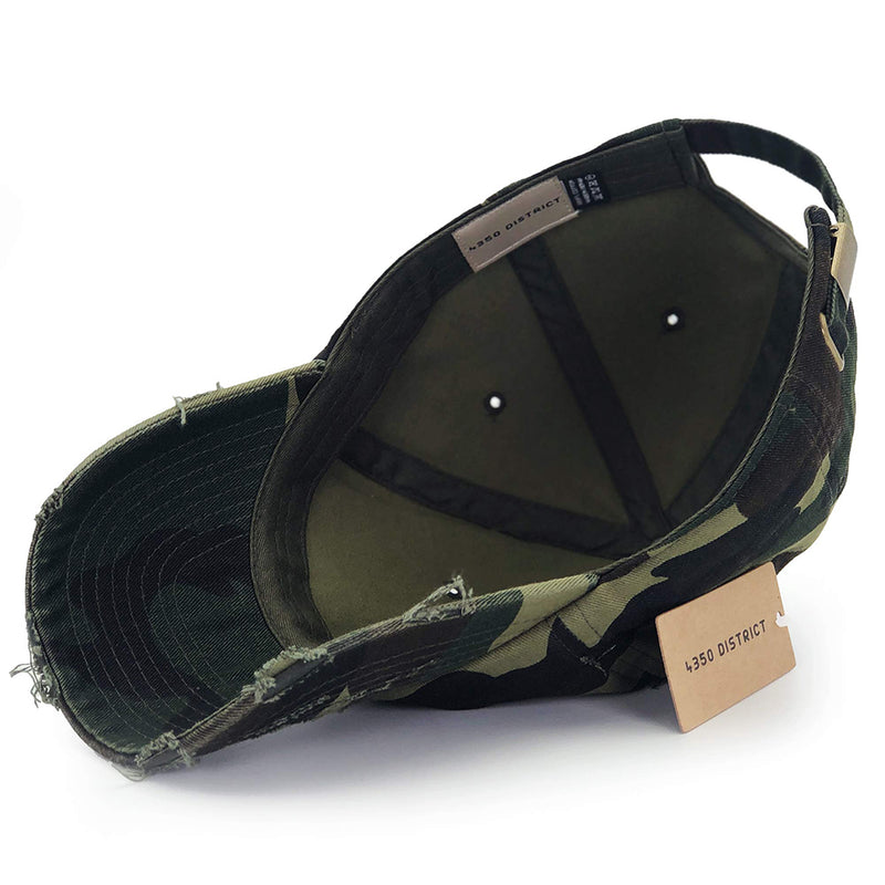 4350 DISTRICT : C1463V | Distressed Unisex Baseball Cap
