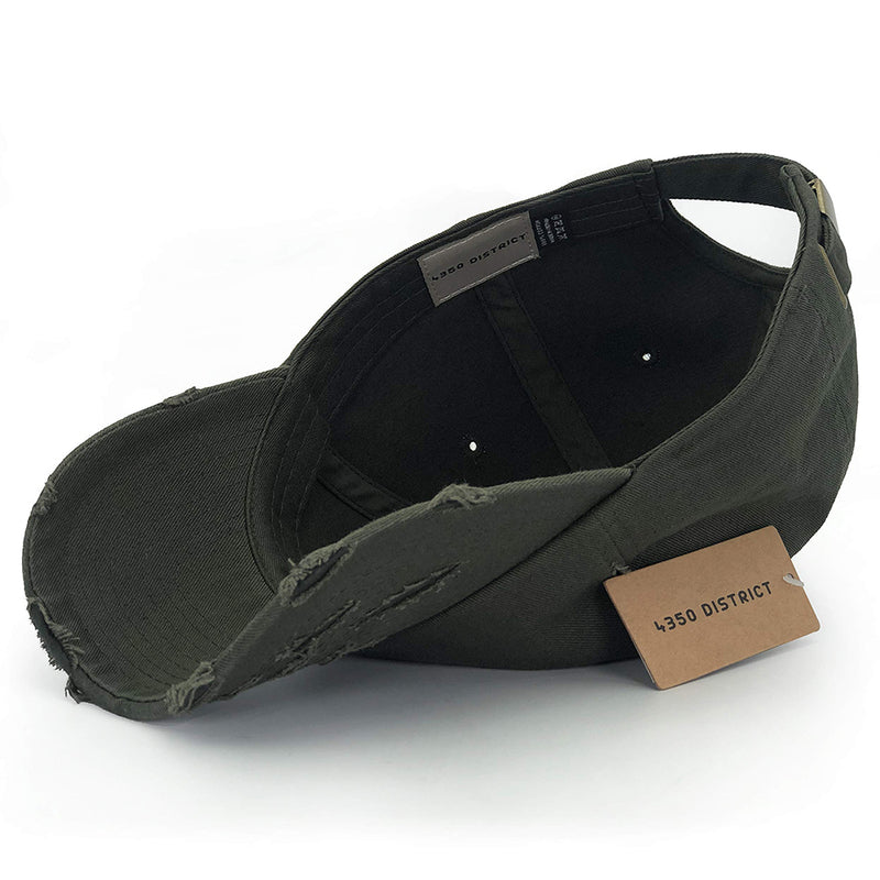 4350 DISTRICT : C1463V | Distressed Unisex Baseball Cap