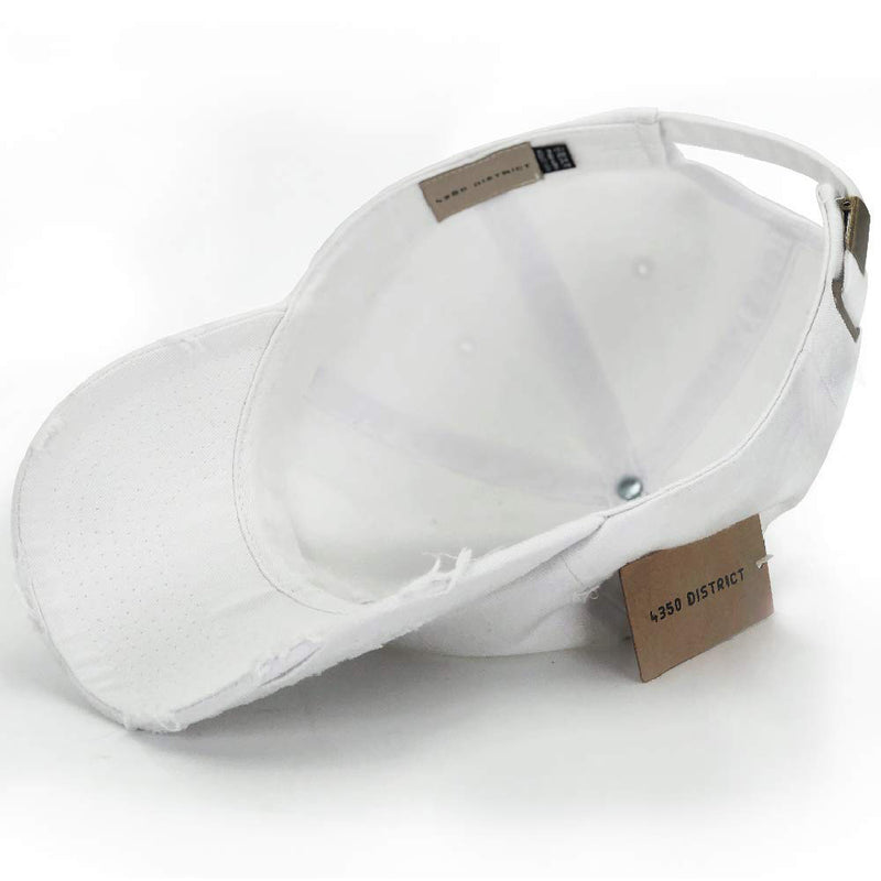 4350 DISTRICT : C1463V | Distressed Unisex Baseball Cap