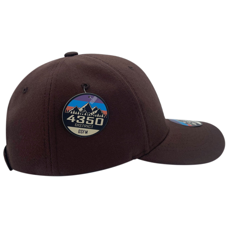4350 DISTRICT : Y4361 | Plain Unisex Velcro Baseball Cap
