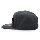 TOP LEVEL : SAVAGE | Red Patch Design Snapback Cap