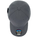 4350 DISTRICT : Y4361 | Plain Unisex Velcro Baseball Cap