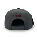 TOP LEVEL : HUSTLE | Red Patch Design Snapback Cap