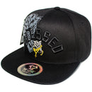 TOP LEVEL : BLESSED | Praying Hands Design Snapback Cap
