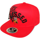 TOP LEVEL : BLESSED | Praying Hands Design Snapback Cap