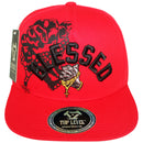 TOP LEVEL : BLESSED | Praying Hands Design Snapback Cap