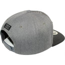 TOP LEVEL : BLESSED | Synthetic Leather Visor & Patch at Front Design Snapback Cap