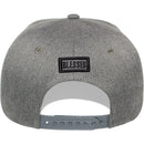 TOP LEVEL : BLESSED | Synthetic Leather Visor & Patch at Front Design Snapback Cap
