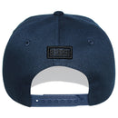 TOP LEVEL : BLESSED | Synthetic Leather Visor & Patch at Front Design Snapback Cap
