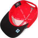 TOP LEVEL : BLESSED | Synthetic Leather Visor & Patch at Front Design Snapback Cap