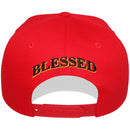 TOP LEVEL : BLESSED | Front-raised Verbiage Design & Prayer's Hand with Money Design Snapback Cap