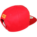 TOP LEVEL : BOSS | Front Raised Bo$$ Verbiage with Woven Textured Jute Fabric Design Snapback Cap