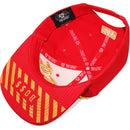 TOP LEVEL : BOSS | Front Raised Bo$$ Verbiage with Woven Textured Jute Fabric Design Snapback Cap