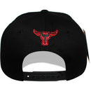 TOP LEVEL : BULL | Embroidered Black and Red Lines Design Snapback Cap