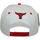 TOP LEVEL : BULL | Embroidered Black and Red Lines Design Snapback Cap