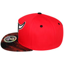 TOP LEVEL : BULL | Front-raised Mesh Patch with Bull Design Snapback Cap
