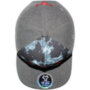 TOP LEVEL : BULL | Front-raised Bull Embroidery with Tie-Dye Design Snapback Cap