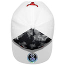 TOP LEVEL : BULL | Front-raised Bull Embroidery with Tie-Dye Design Snapback Cap