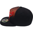 TOP LEVEL : BULL | Front Raised Bull Verbiage with Dripping Design Snapback Cap