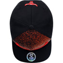 TOP LEVEL : BULL | Front Raised Bull Verbiage with Dripping Design Snapback Cap