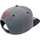 TOP LEVEL : BULL | Front Raised Bull Verbiage with Dripping Design Snapback Cap