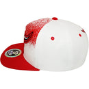 TOP LEVEL : BULL | Front Raised Bull Verbiage with Dripping Design Snapback Cap