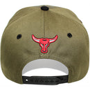 TOP LEVEL : BULL | Front Raised Bull Embroidery with Verbiage Print Design Snapback Cap