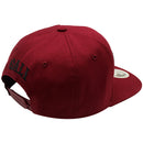 TOP LEVEL : CALIFORNIA | Front-raised Verbiage Embroidery with CALI Floral Print Design Snapback Cap