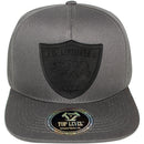 TOP LEVEL : CALI BEAR | Rubber Patch Design Snapback Cap