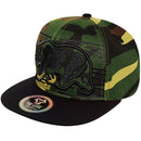 TOP LEVEL : CALI BEAR | Front-raised High Quality Embroidery Design Snapback Cap